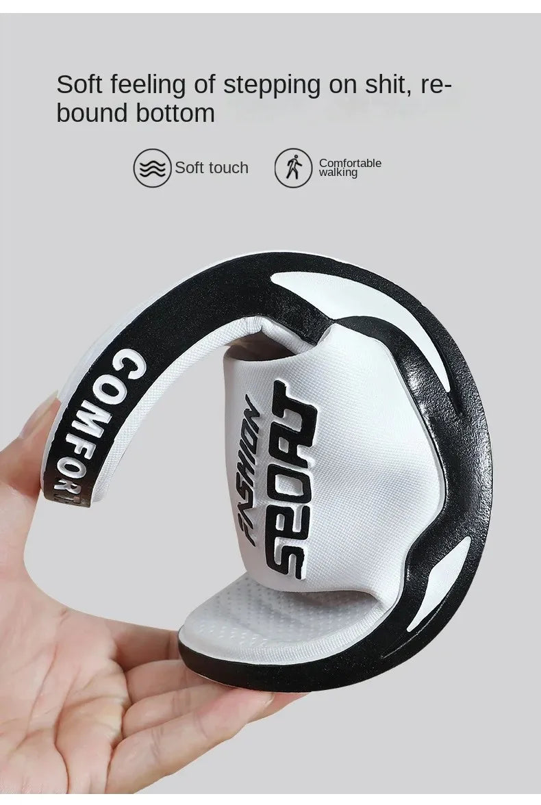 Summer Fashion Slippers For Men Sport Outdoor Sandals Bathroom Non-skid Indoor And Home Sandals For Women Couple Lovers Shoes