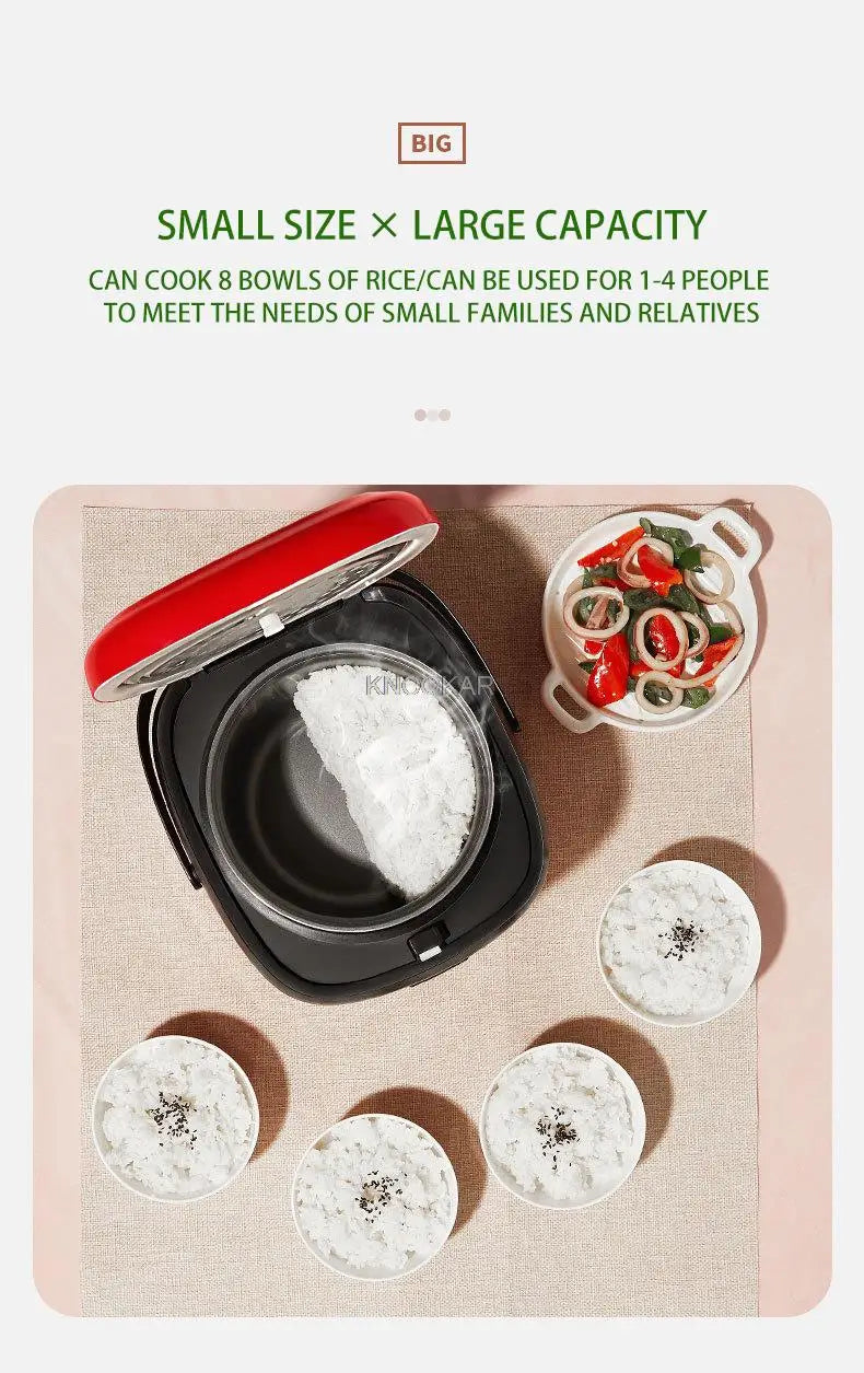 Smart Electric Rice Cooker Intelligent Automatic Household Kitchen Cooker 3-5 People Portable Preservation Electric Rice Cookers