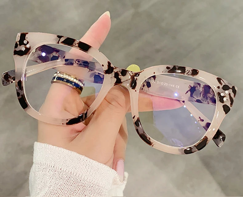 OEC CPO Fashion Optical Square Glasses Frames Women Men Retro Prescription Frames Clear Lens Glasses Ladies Eyeglasses Unisex