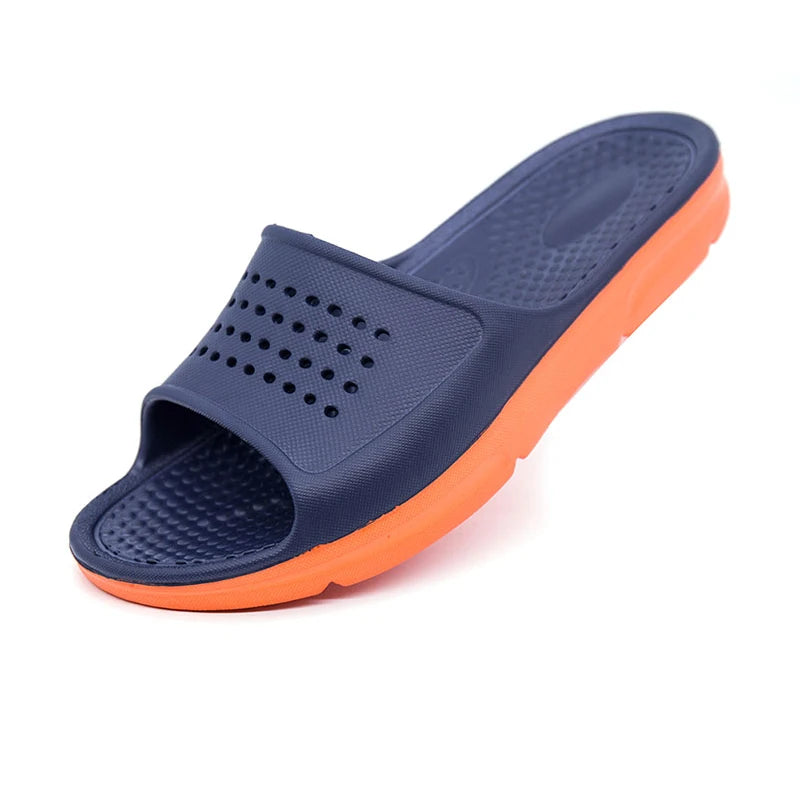 Summer Men Rubber Slippers Men's Beach Slates Slides Indoor Home House Pool Slipper Sleepers Big Foot Plus Size 52 53 54 55 56