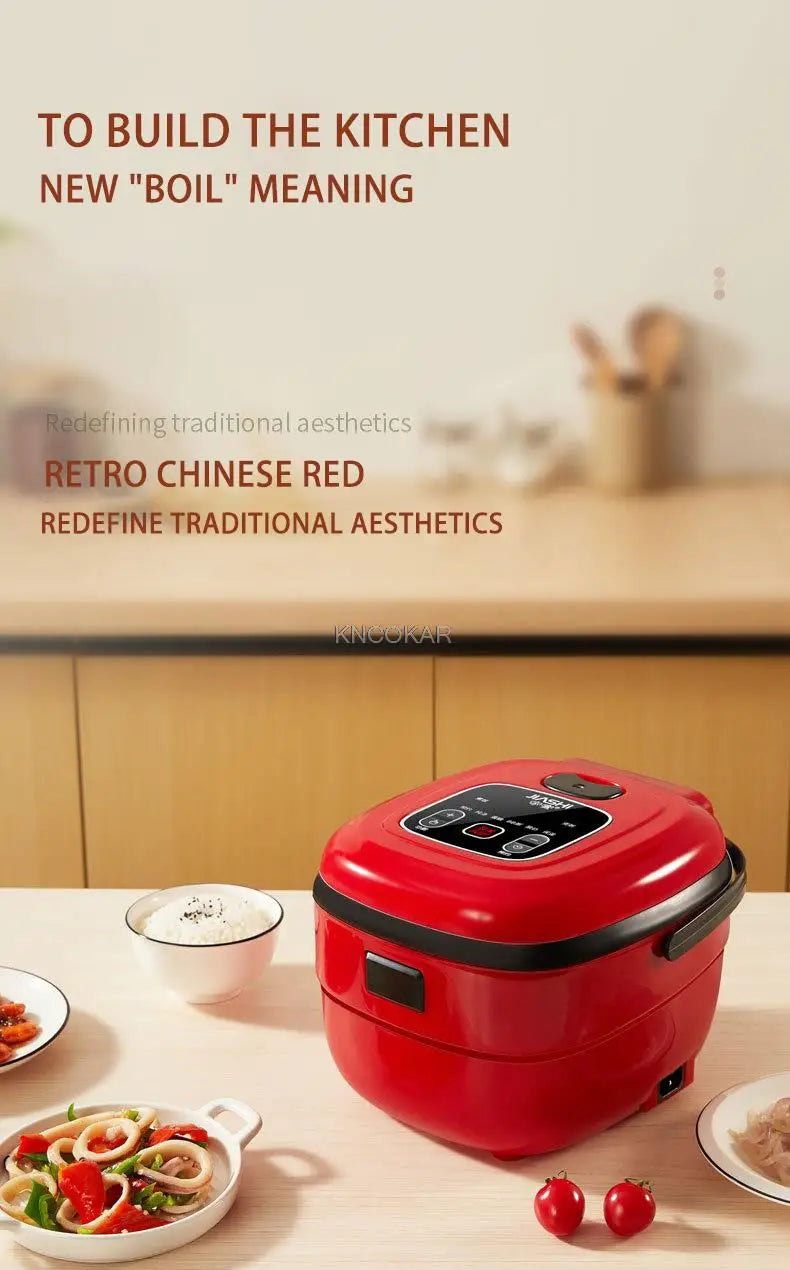 Smart Electric Rice Cooker Intelligent Automatic Household Kitchen Cooker 3-5 People Portable Preservation Electric Rice Cookers