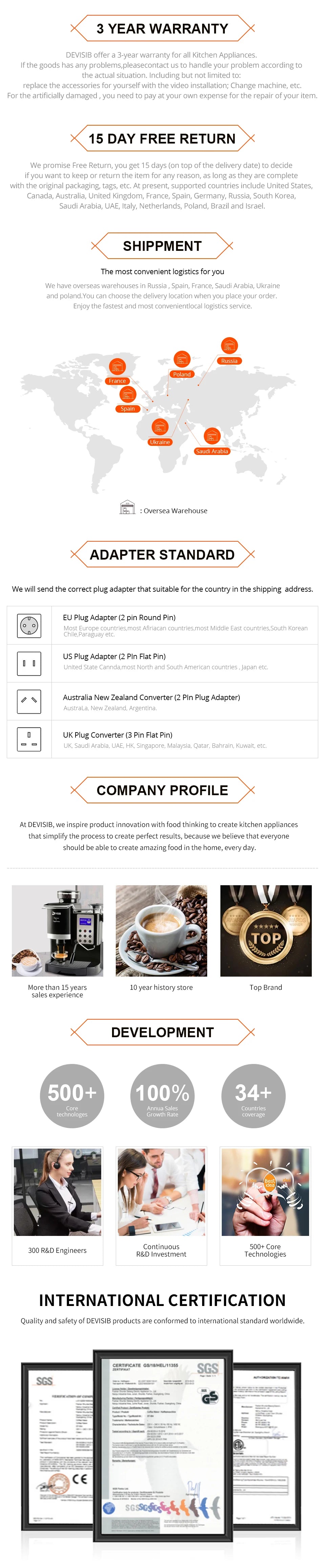 DEVISIB Automatic Milk Frother Electric Hot and Cold for Making Latte Cappuccino Coffee Frothing Foamer Kitchen Appliances 220V