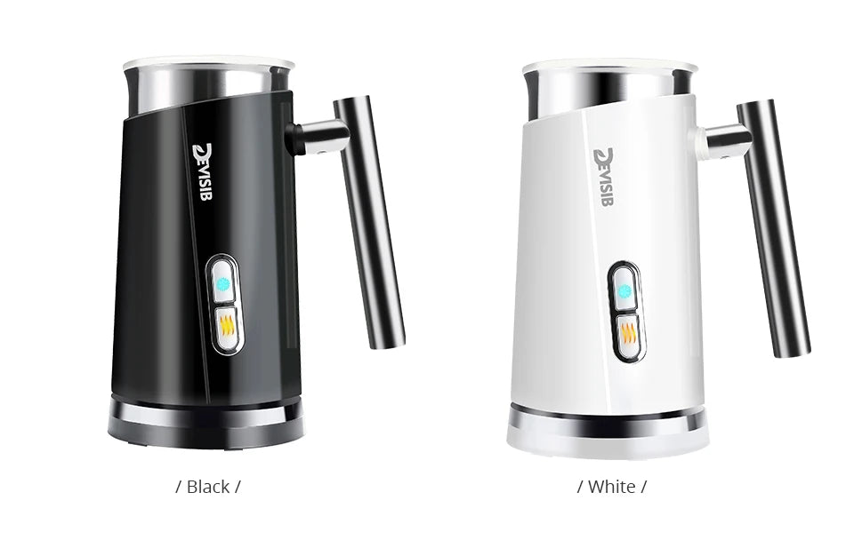DEVISIB Automatic Milk Frother Electric Hot and Cold for Making Latte Cappuccino Coffee Frothing Foamer Kitchen Appliances 220V