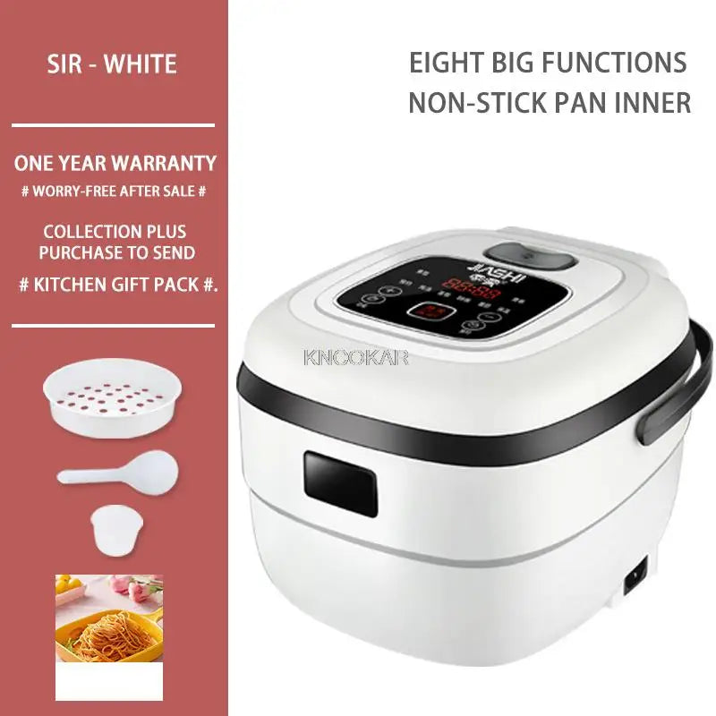 Smart Electric Rice Cooker Intelligent Automatic Household Kitchen Cooker 3-5 People Portable Preservation Electric Rice Cookers