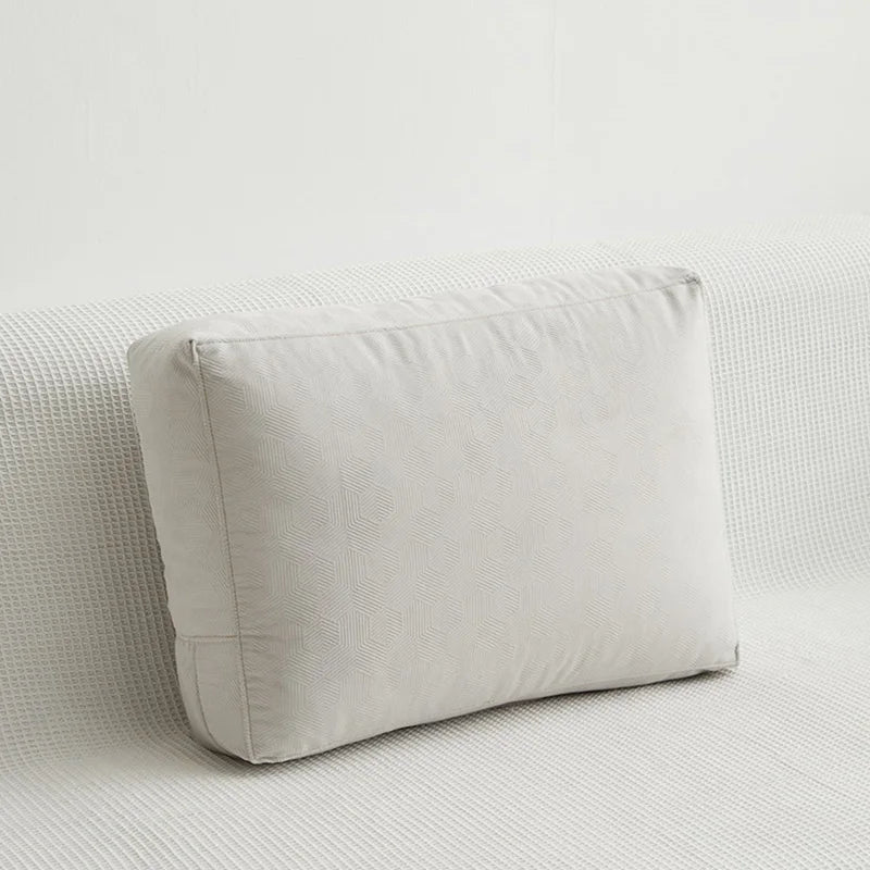 Soft Fleece Pillowcase Sofa Back Cushion Cover Fabric Nordic HomeLiving Room Decorate Rectangular Lumbar Pillow Case Unstuffed