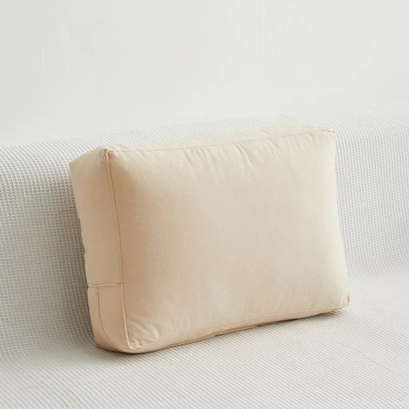 Soft Fleece Pillowcase Sofa Back Cushion Cover Fabric Nordic HomeLiving Room Decorate Rectangular Lumbar Pillow Case Unstuffed