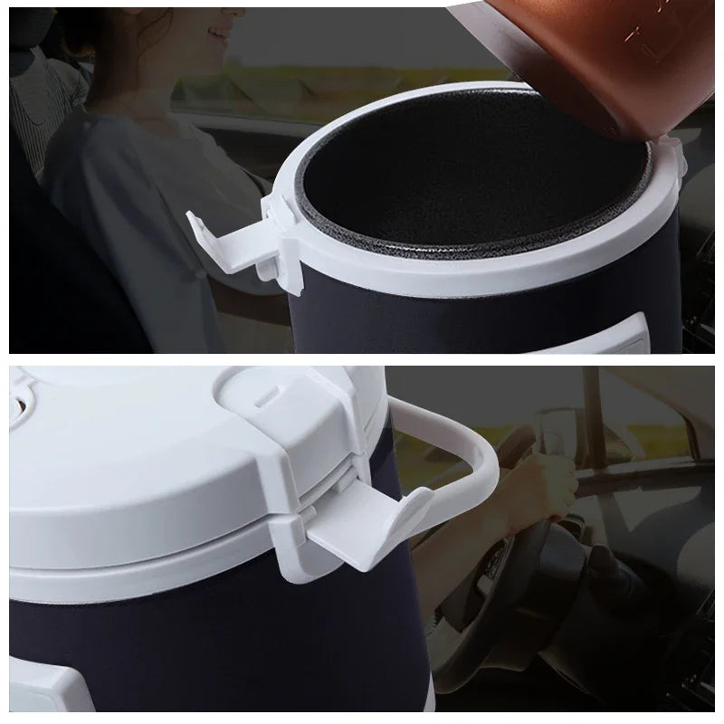 Car rice cooker small smart outdoor electric cooker 12-24V can be regularly insulated and portable for large cars and trucks