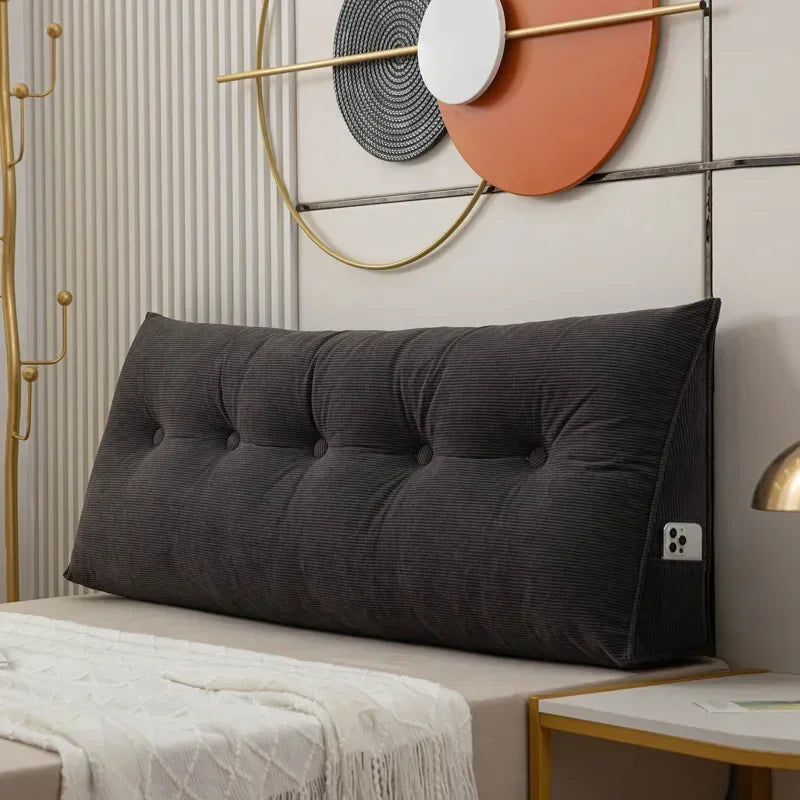 60x50x20/80x50x20cm Headboard Pillow Triangle Cushion Backrest Pain Relief Sofa Waist Cushion Wedge Sleeping Decorative Pillows