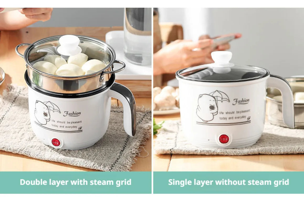 Student dormitory multifunction electric cooking pot for cooking noodles Electric Rice Cooker Machine kitchen acceesories