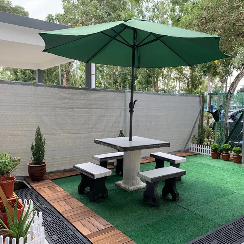 Customize HDPE Gray Terrace Balcony Privacy Net Anti-UV Pergola Sun Shade Net Garden Screen Fence Netting Swimming Pool Awning