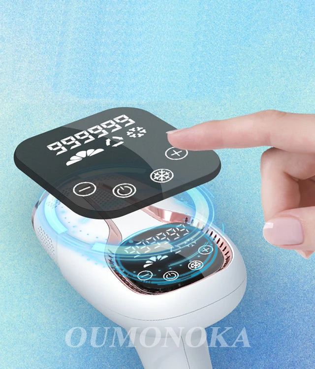 999999 Flash IPL Laser Hair Removal Convenient Home Device for Women Easy Hair Removal Painless Electric Hair Removal