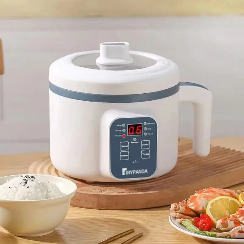 NEW Home Electric Rice Cooker Mini Multi Functional Cooking Pot 1.7L Smart Non Stick Pot 1-3 Person Kitchen Steaming Pot Hot Pot