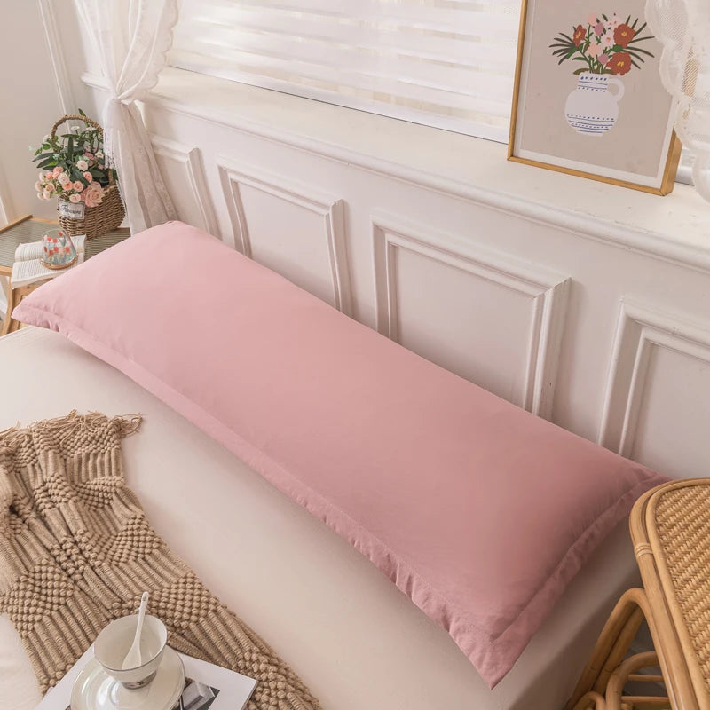 One Piece Double Long Pillowcase Home Couple Pillowcase Extended Pillowcase (Excluding Core)