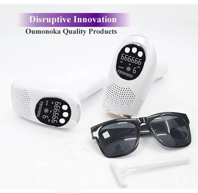 999999 Flash IPL Laser Hair Removal Convenient Home Device for Women Easy Hair Removal Painless Electric Hair Removal