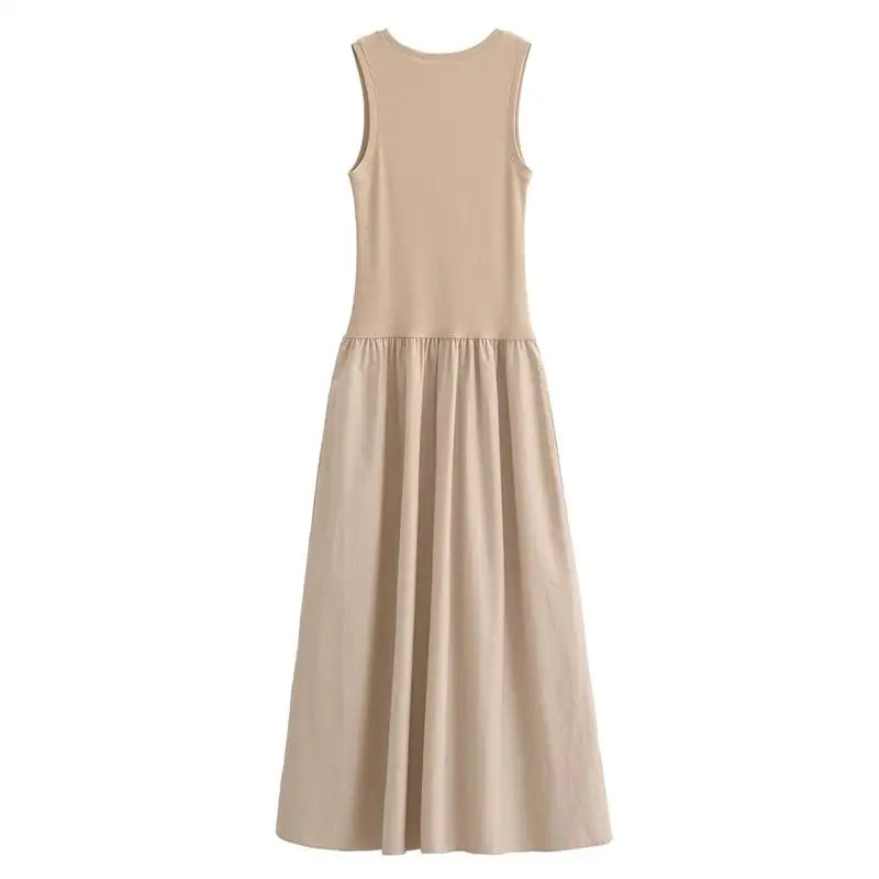 Dresses Summer Women's 2025 New Chic Slim Simple Elegant Holiday Dress Street Women's Comfortable Youth Dress