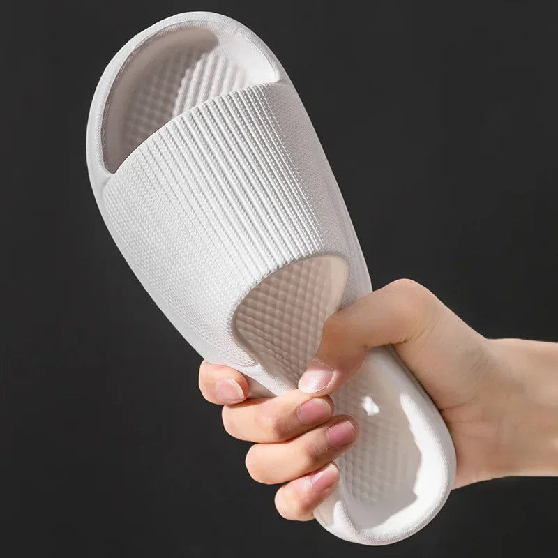 Big Size 47 48 New Fashion Men's Women's Slippers Light EVA Comfortable Home Bathroom Anti-Slip Flip-Flops Summer Beach Sandals
