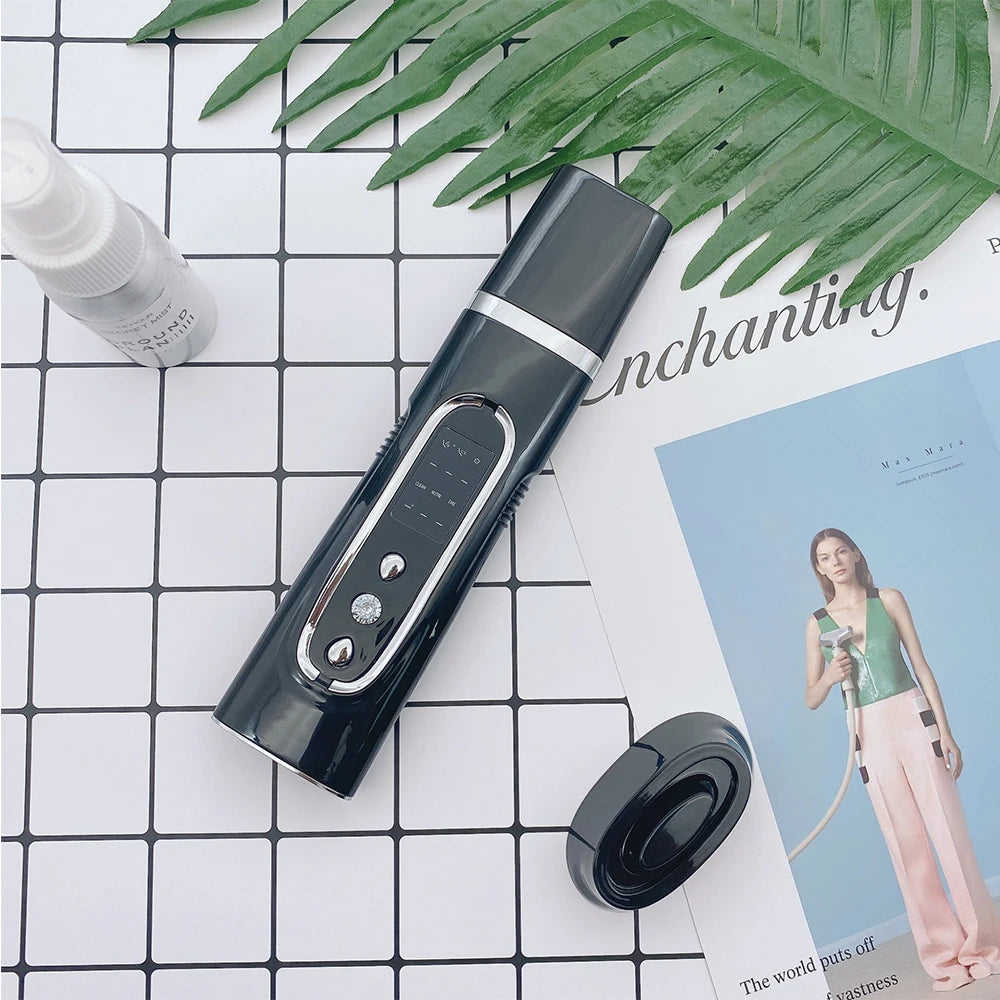 Ultrasonic Skin Scrubber Electric Facial Cleansing Pore Deep Cleanser Acne Blackhead Remover Peeling Shovel Device BeautyMachine