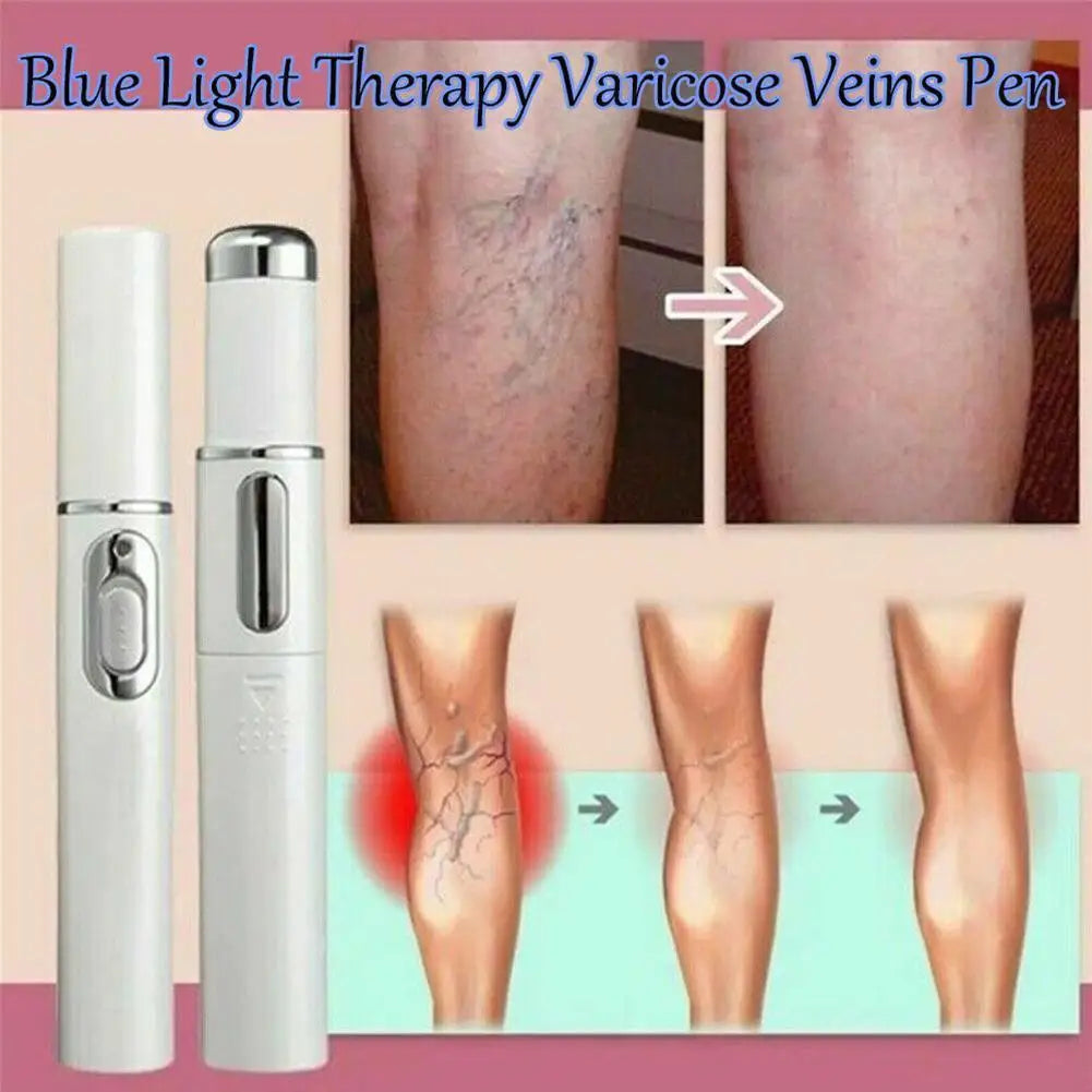 Blue Light Therapy Acne Laser Pen LED Face Light Therapy For Scar Wrinkle Removal Treatment Device Skin Care Beauty Equipment