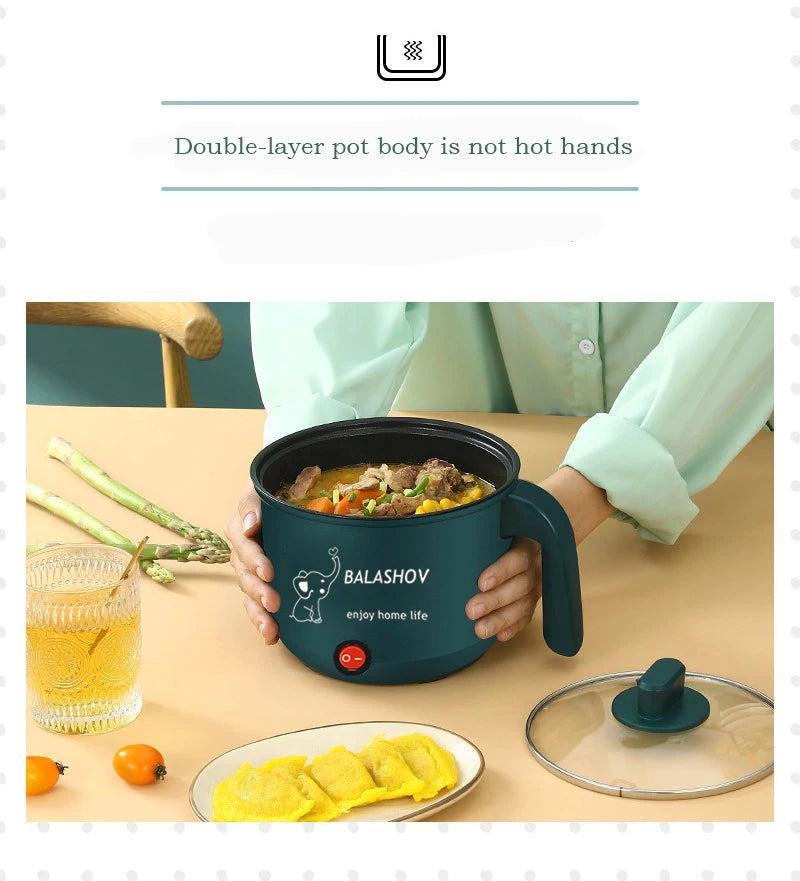 หม้อหุงข้าวไฟฟ้าขนาดเล็ก ทำอาหารได้ 1-2 คน หม้อนึ่งไฟฟ้าแบบเดี่ยว/คู่ หม้อไฟฟ้าอเนกประสงค์สำหรับใช้ในบ้าน
