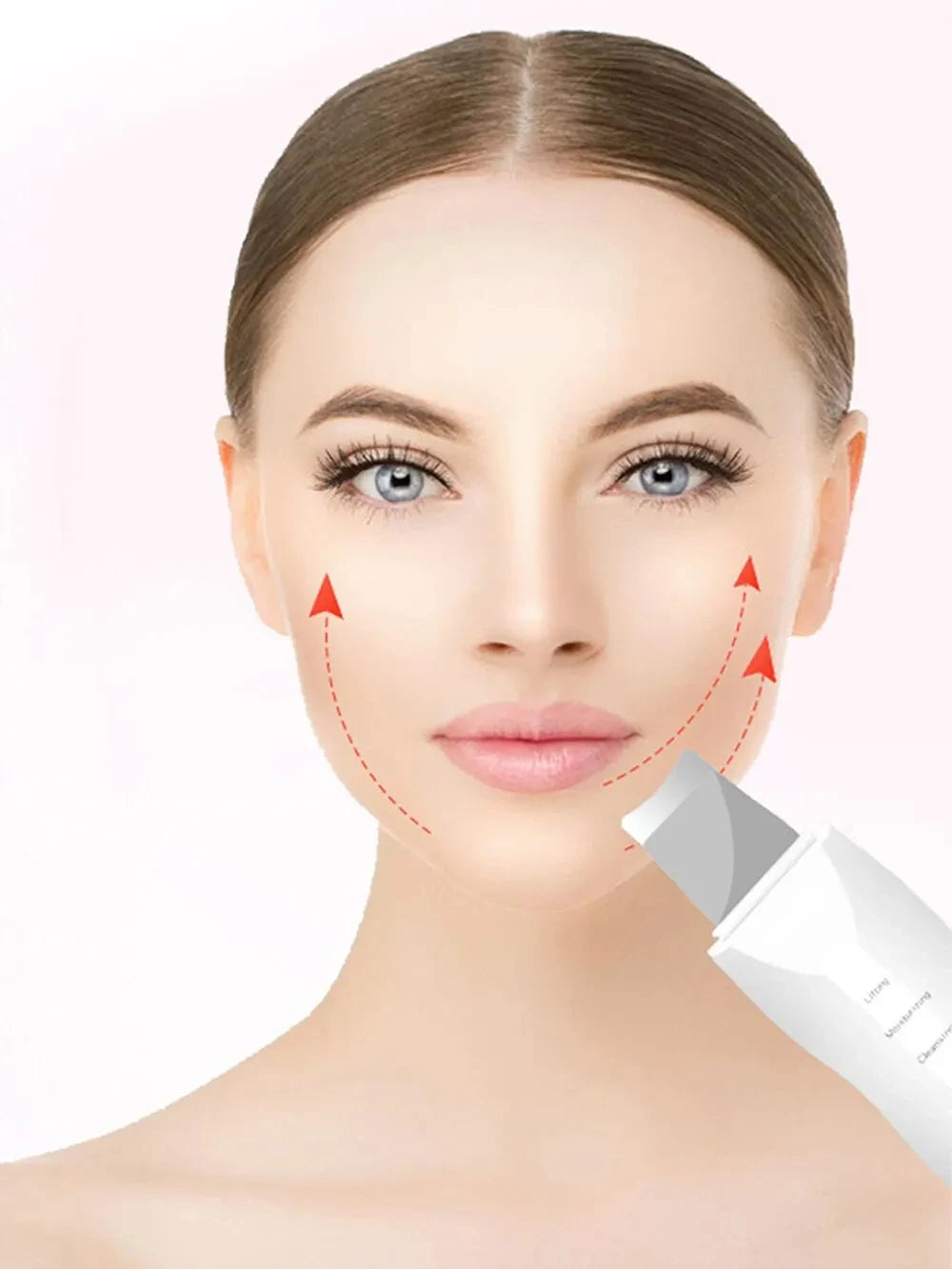 Skin Scrubber Remove Vibrate Deep Face Cleaning Dirt Blackhead Reduce Wrinkles Facial Lifting Peeling Tool Not Ultrasonic Shovel