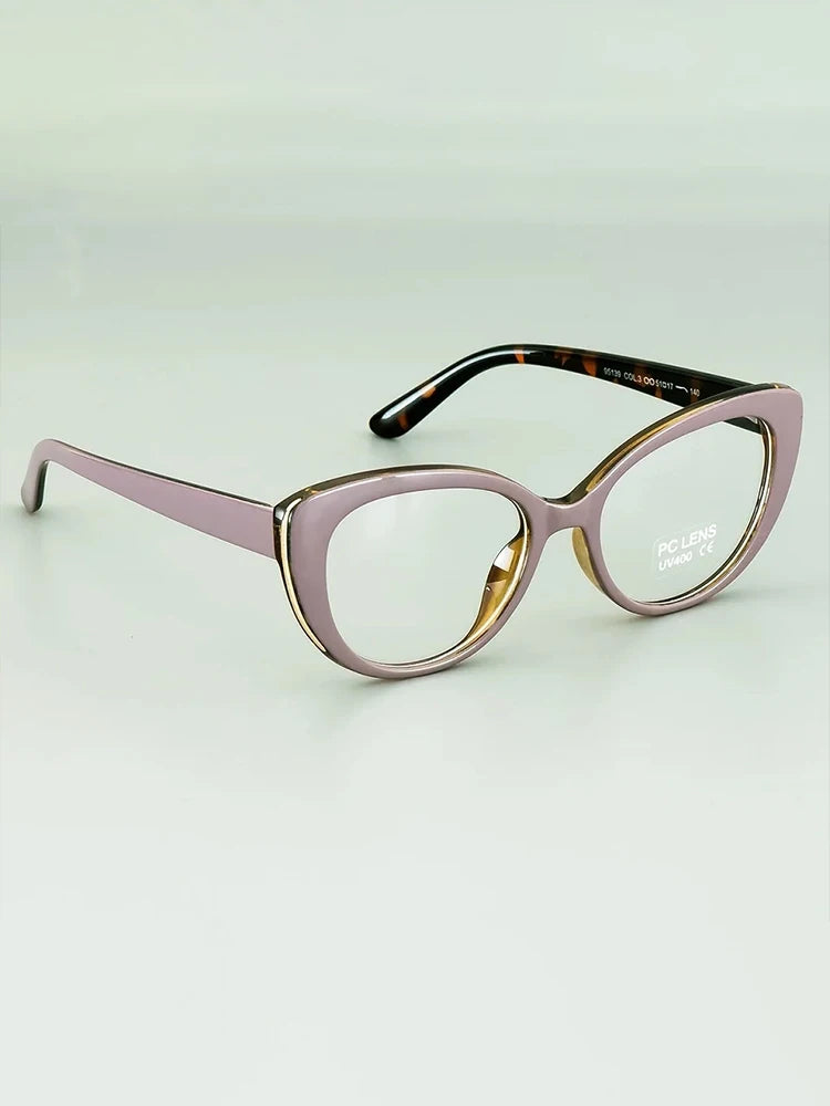 Pixcico 45677 Cat Eye Glasses Frames Women Optical Fashion Computer Glasses Customized prescription glasses