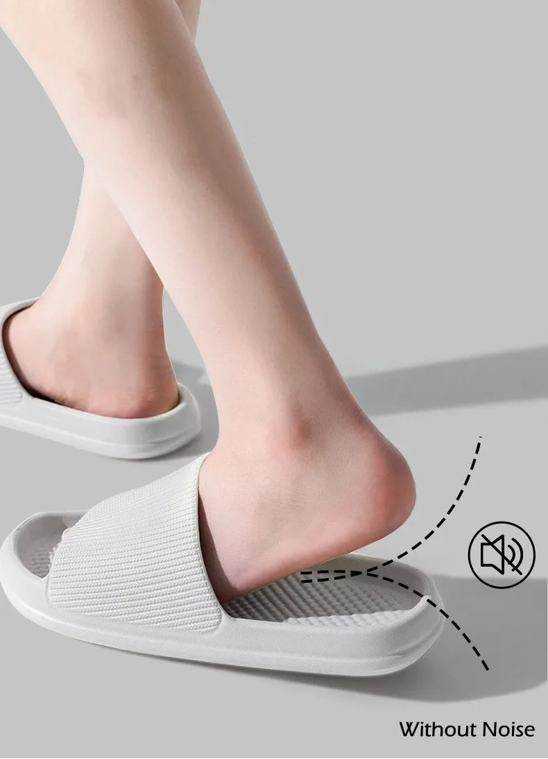 Big Size 47 48 New Fashion Men's Women's Slippers Light EVA Comfortable Home Bathroom Anti-Slip Flip-Flops Summer Beach Sandals