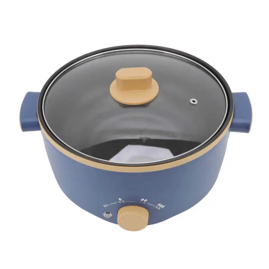 800W Electric Cooker 2.5L 3 Speed Control Single Layer Electric Pot Multifunctional Cooker Home Kitchen Cookware