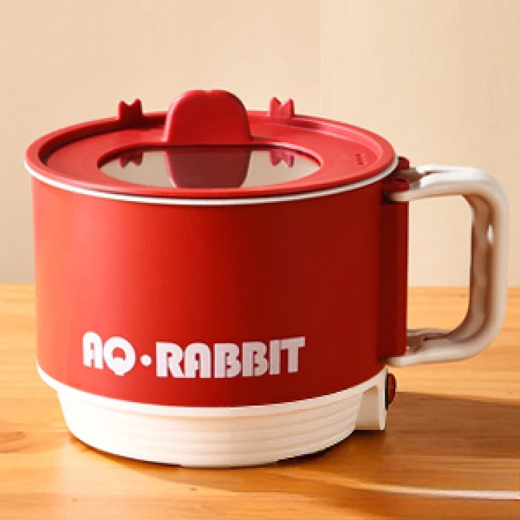 Multifunctional Portable electric cooking pot Electric Heating Pot frying pan For Students Dormitory Non-stick Noodle Partner