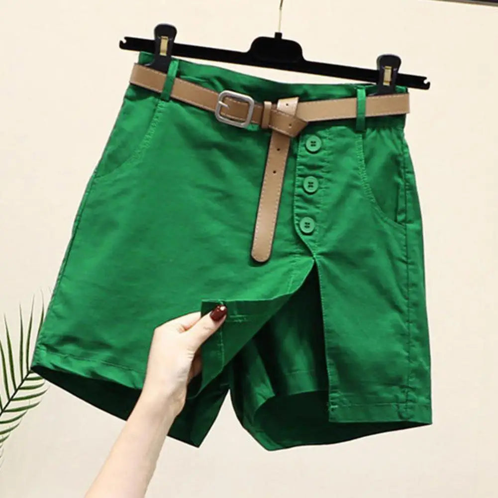 Pure Cotton Casual Shorts For Women In 2023 Summer Wear Korean Version Versatile A-line Pants Summer Pants Women's Shorts