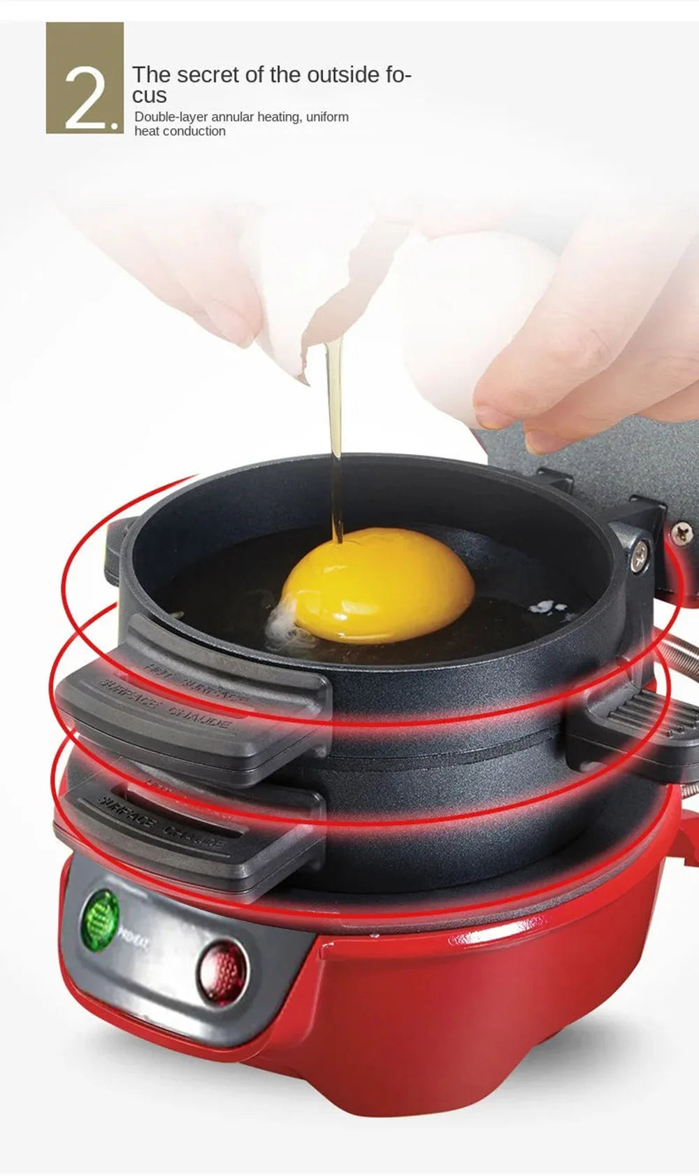 110V 220V Bread Electric Sandwich Maker Machine Toaster Mini Non Stick Burger Grill Baking Pancake Pans for Kitchen Home 빵 토스트기