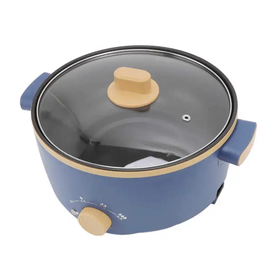 800W Electric Cooker 2.5L 3 Speed Control Single Layer Electric Pot Multifunctional Cooker Home Kitchen Cookware