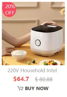 Smart Electric Rice Cooker Intelligent Automatic Household Kitchen Cooker 3-5 People Portable Preservation Electric Rice Cookers