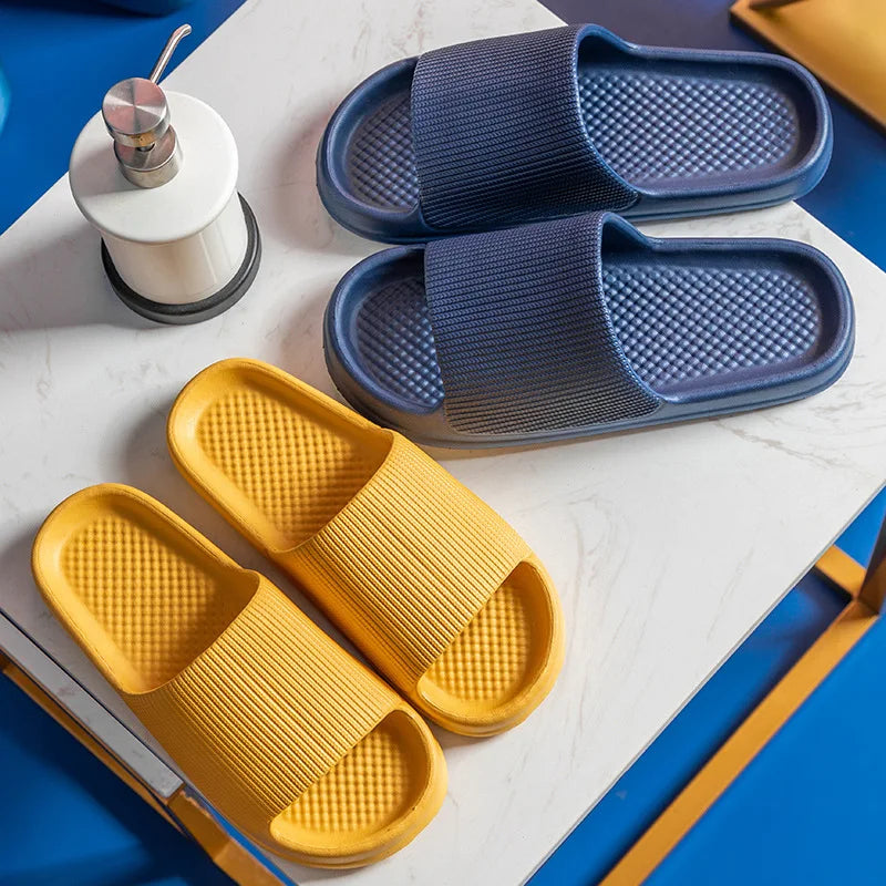 Big Size 47 48 New Fashion Men's Women's Slippers Light EVA Comfortable Home Bathroom Anti-Slip Flip-Flops Summer Beach Sandals