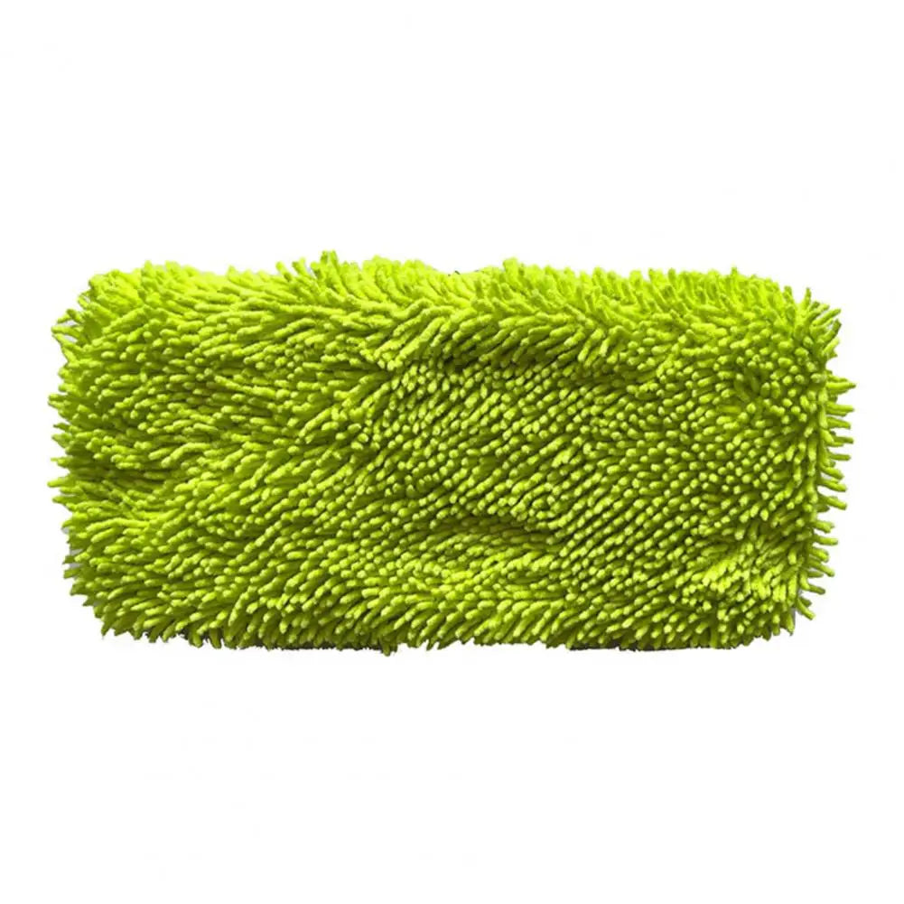 Mop Cleaning Pad Mop Cloth Cover Thickened Elastic Band Flat Coral Fleece Microfiber Chenille Replacement Rotary for Bathroom