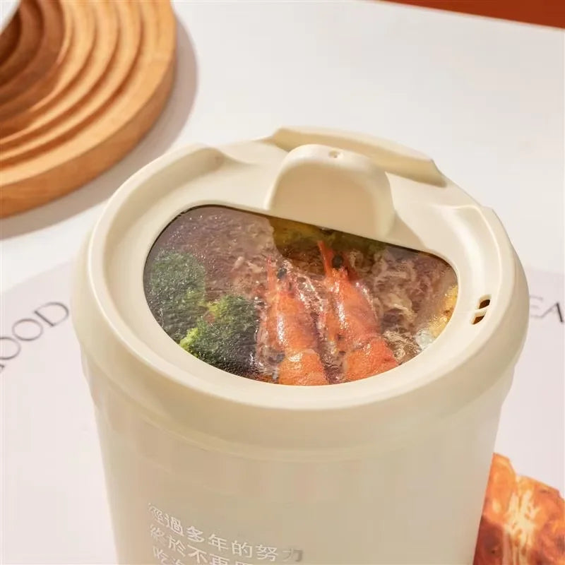 Multi-functional household electric steamer frying pan heater, suitable for students who cook porridge with rice in dormitory