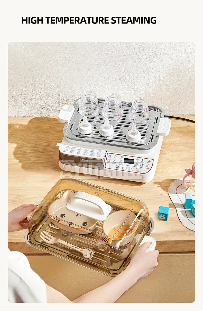 Three-layer Food Steamer Household Electric Steamer Multifunctional Large Capacity Breakfast Machine