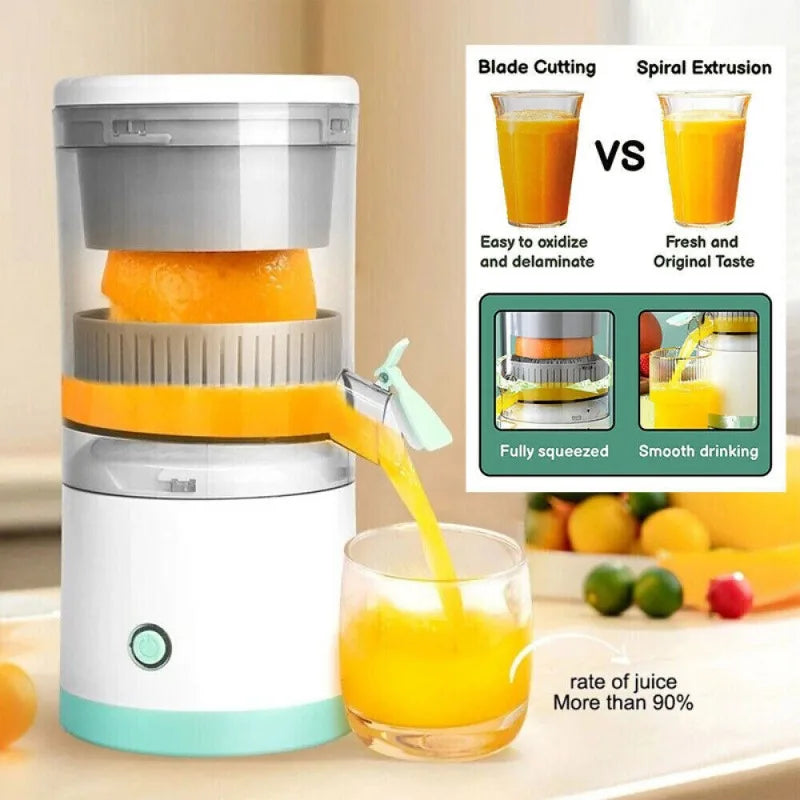 Automatic Electric Citrus Juicer Orange Lemon Fresh Orange Juice Machine Potable Orange Juice Machine For Home