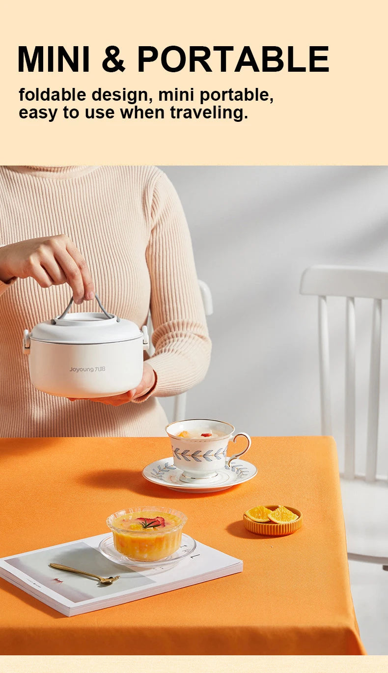 1.2L Mini Electric Cooker Portable Foldable Hot Pot Multicooker Split Type Pot for Dormitory Travel Cooking Noodle Fry Stew 220V