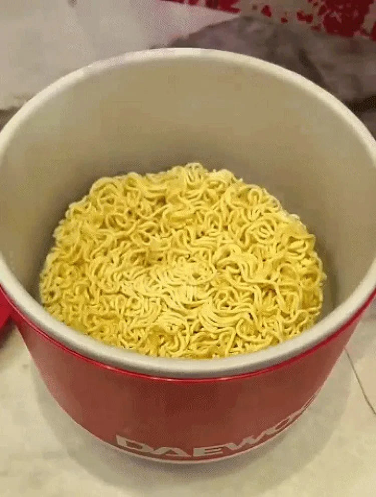 Multifunctional Electric Cooking Pot Household Dormitory Household Portable Small Instant Noodle Pot Cooking Noodles Hot Pot Wok