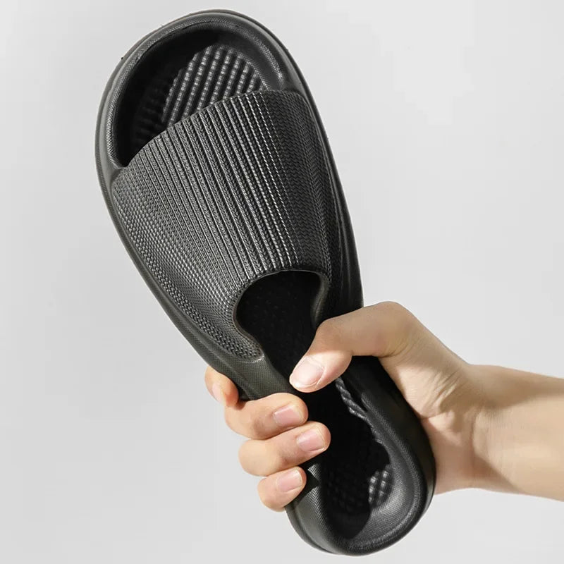 Big Size 47 48 New Fashion Men's Women's Slippers Light EVA Comfortable Home Bathroom Anti-Slip Flip-Flops Summer Beach Sandals