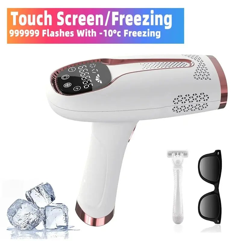 999999 Flash IPL Laser Hair Removal Convenient Home Device for Women Easy Hair Removal Painless Electric Hair Removal