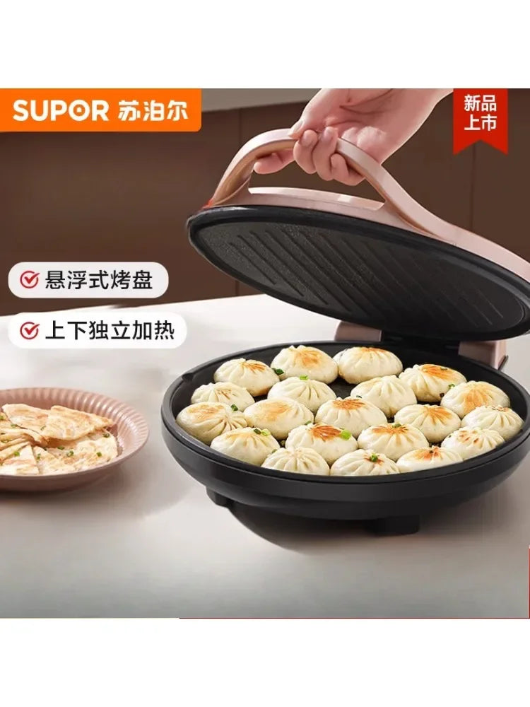 Supor electric cake pan household double-sided heating pancake pan electric frying pan deepened and enlarged