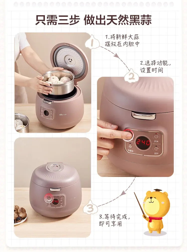 Black Garlic Machine Intelligent Large Capacity Automatic Homemade Fermenting Machine for Black Garlic Household Single-Petal