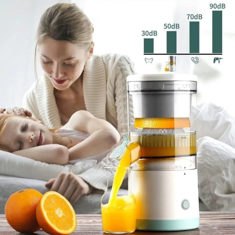 Automatic Electric Citrus Juicer Orange Lemon Fresh Orange Juice Machine Potable Orange Juice Machine For Home