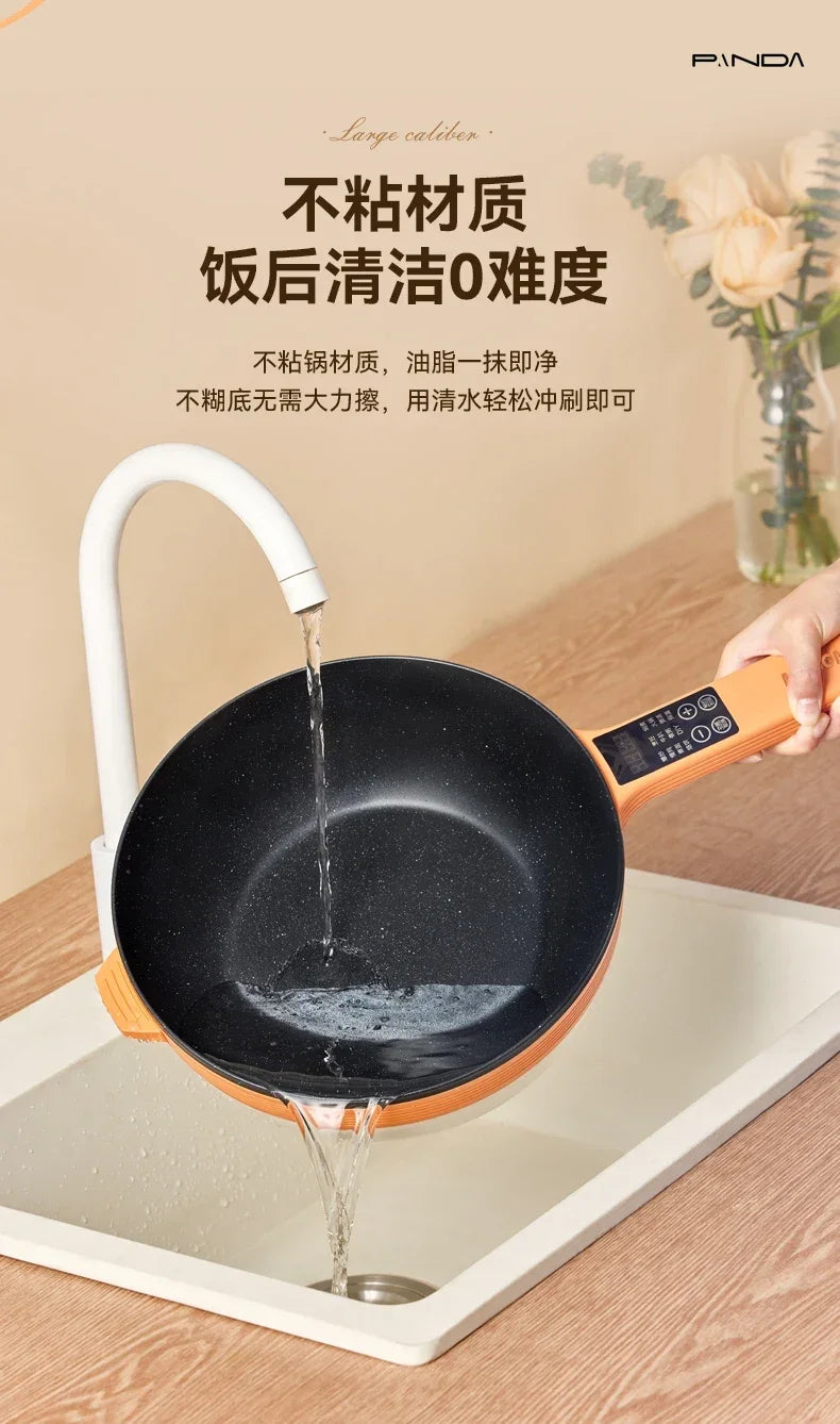 New household all-in-one electric frying pan household appliances hot pot noodle steaming pot soup egg hot