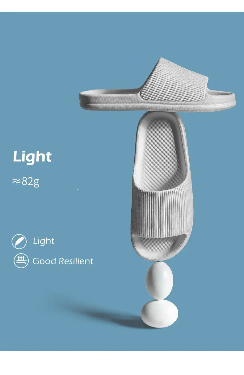 Big Size 47 48 New Fashion Men's Women's Slippers Light EVA Comfortable Home Bathroom Anti-Slip Flip-Flops Summer Beach Sandals