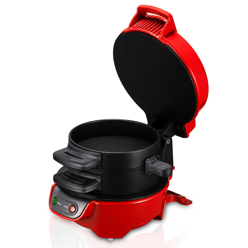 Electric Bread Sandwich Maker Machine Mini 110V 220V Burger Grill Baking Toaster Non Stick Pancake Pan for Kitchen Home 빵 토스트기