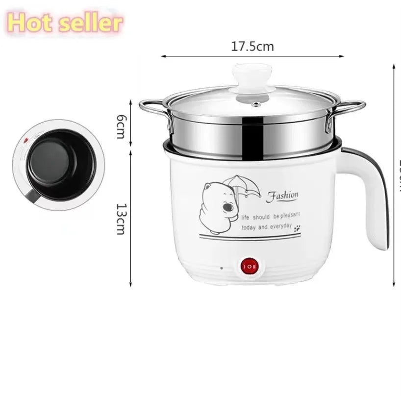 Student dormitory multifunction electric cooking pot for cooking noodles Electric Rice Cooker Machine kitchen acceesories