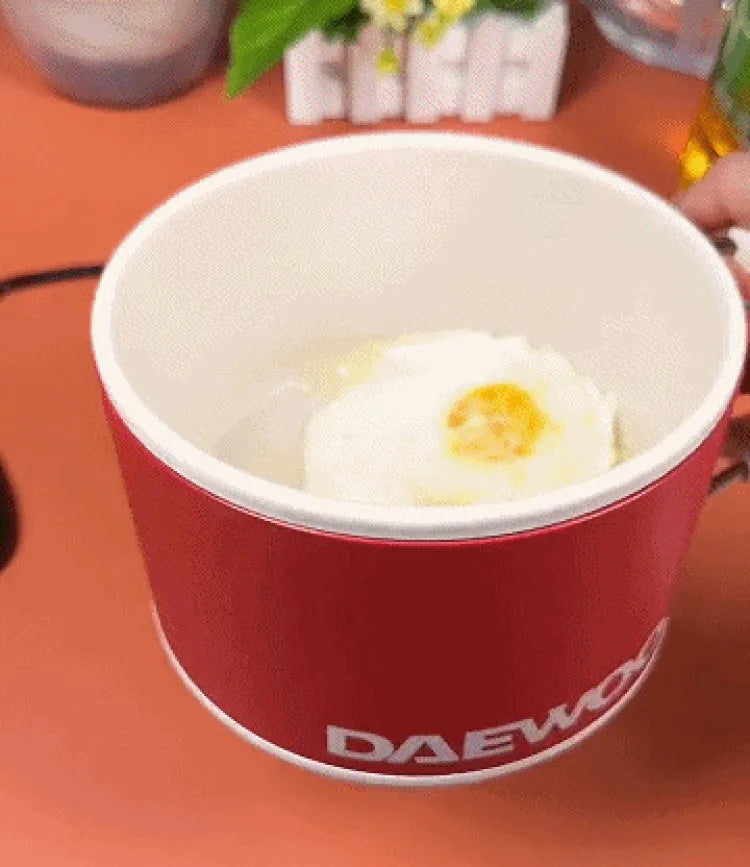 Multifunctional Portable electric cooking pot Electric Heating Pot frying pan For Students Dormitory Non-stick Noodle Partner