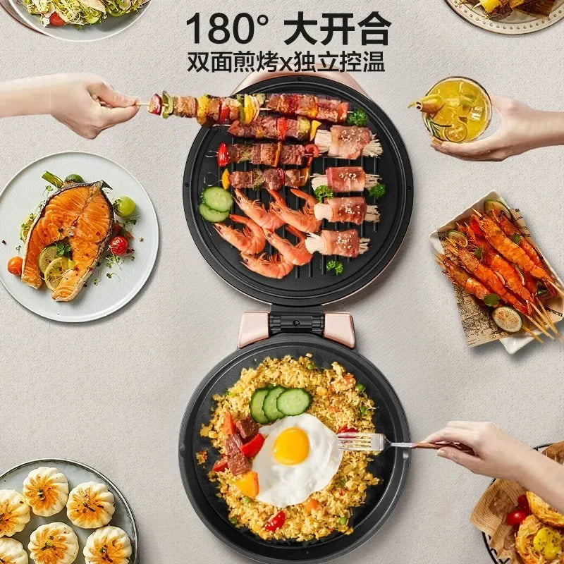 Supor electric cake pan household double-sided heating pancake pan electric frying pan deepened and enlarged